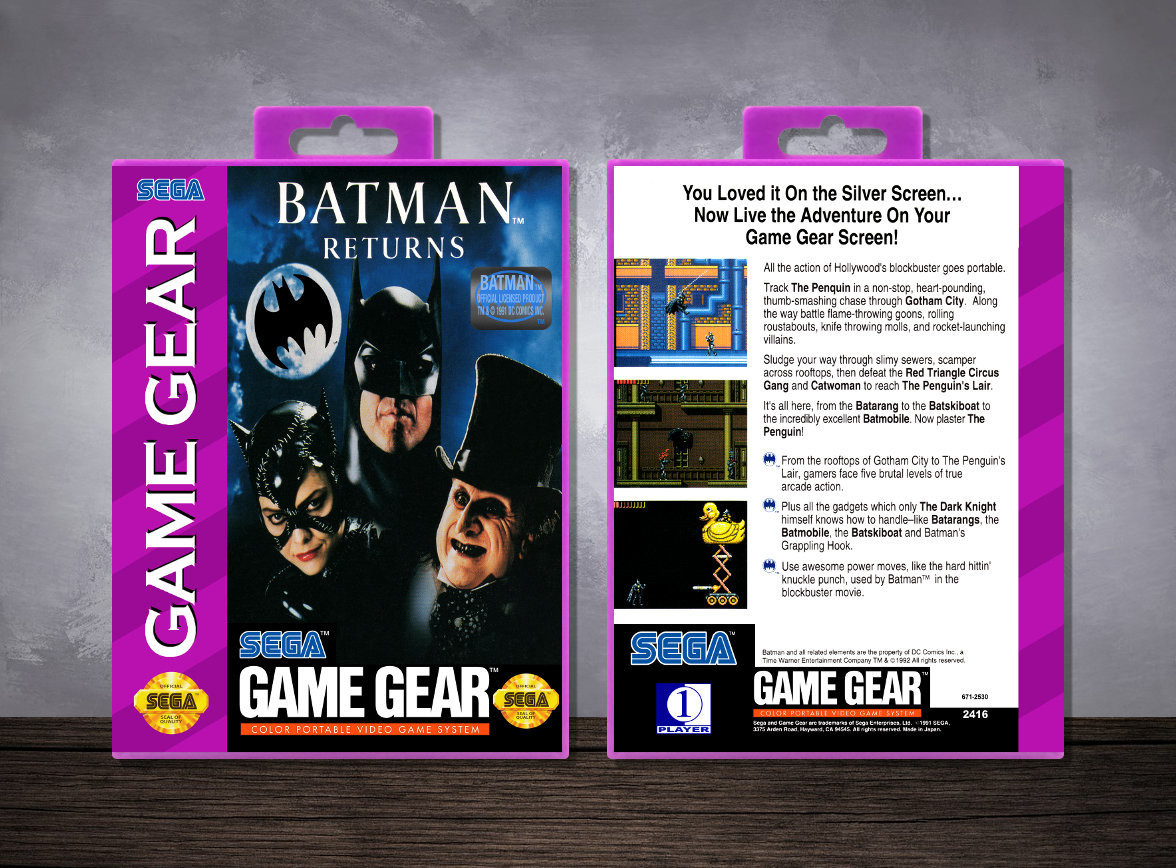 Batman Returns, Case Color: Purple