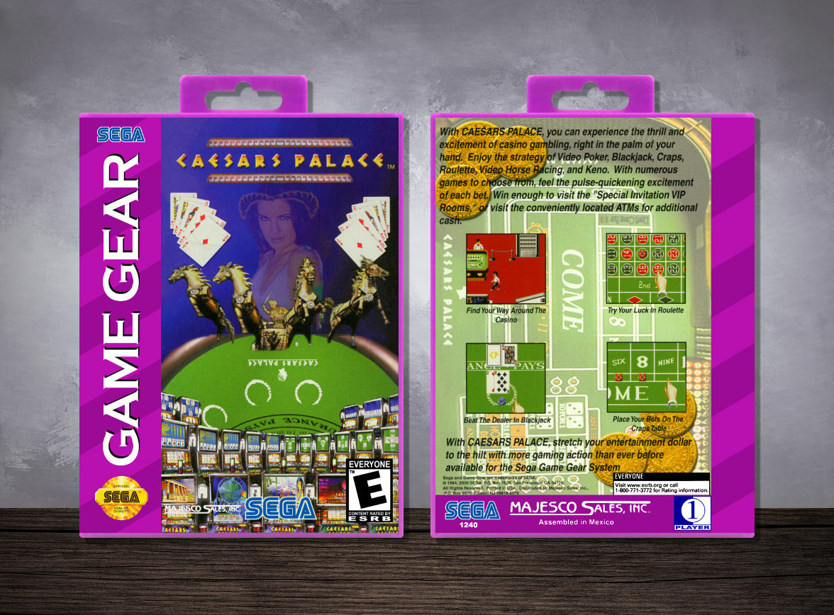 Caesars Palace, Case Color: Purple