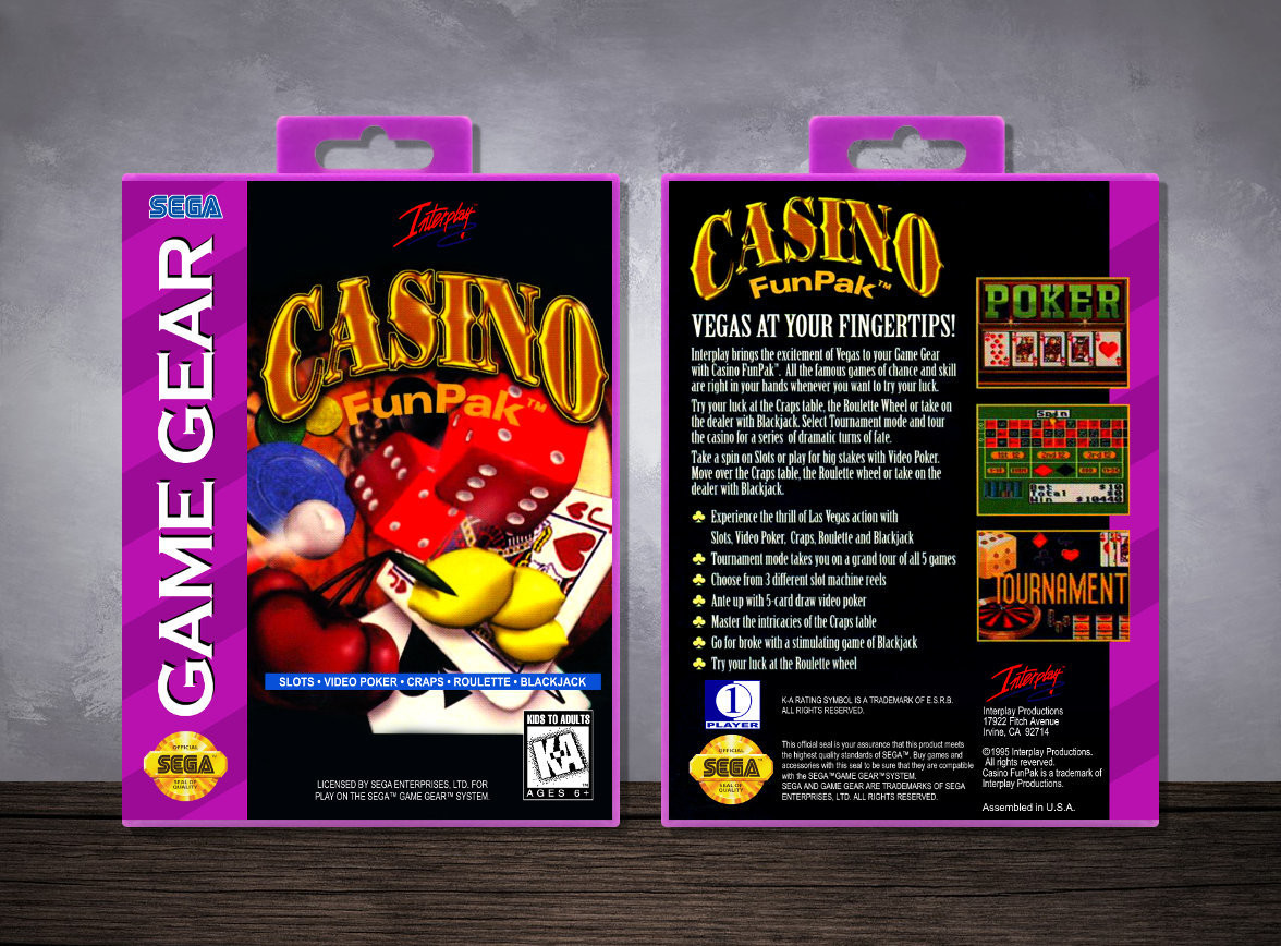 Casino Fun Pak, Case Color: Purple