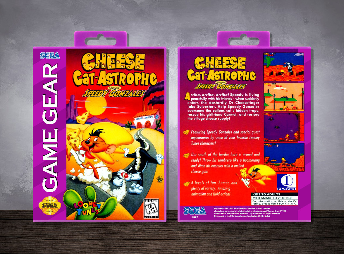 Cheese Cat-Astrophe Starring Speedy Gonzales, Case Color: Purple