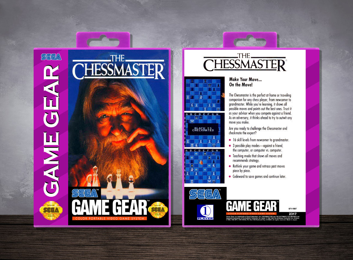 Chessmaster, The, Case Color: Purple