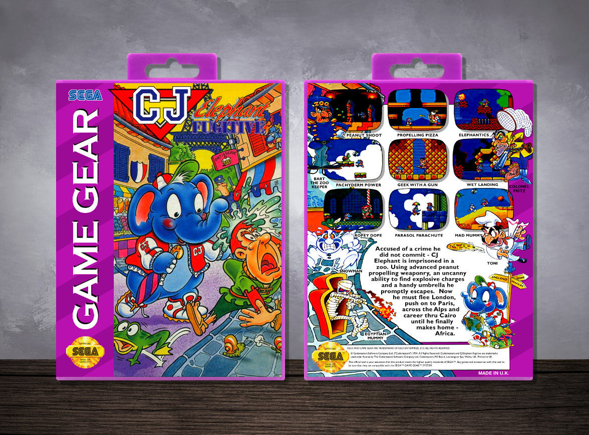 CJ Elephant Fugitive, Case Color: Purple