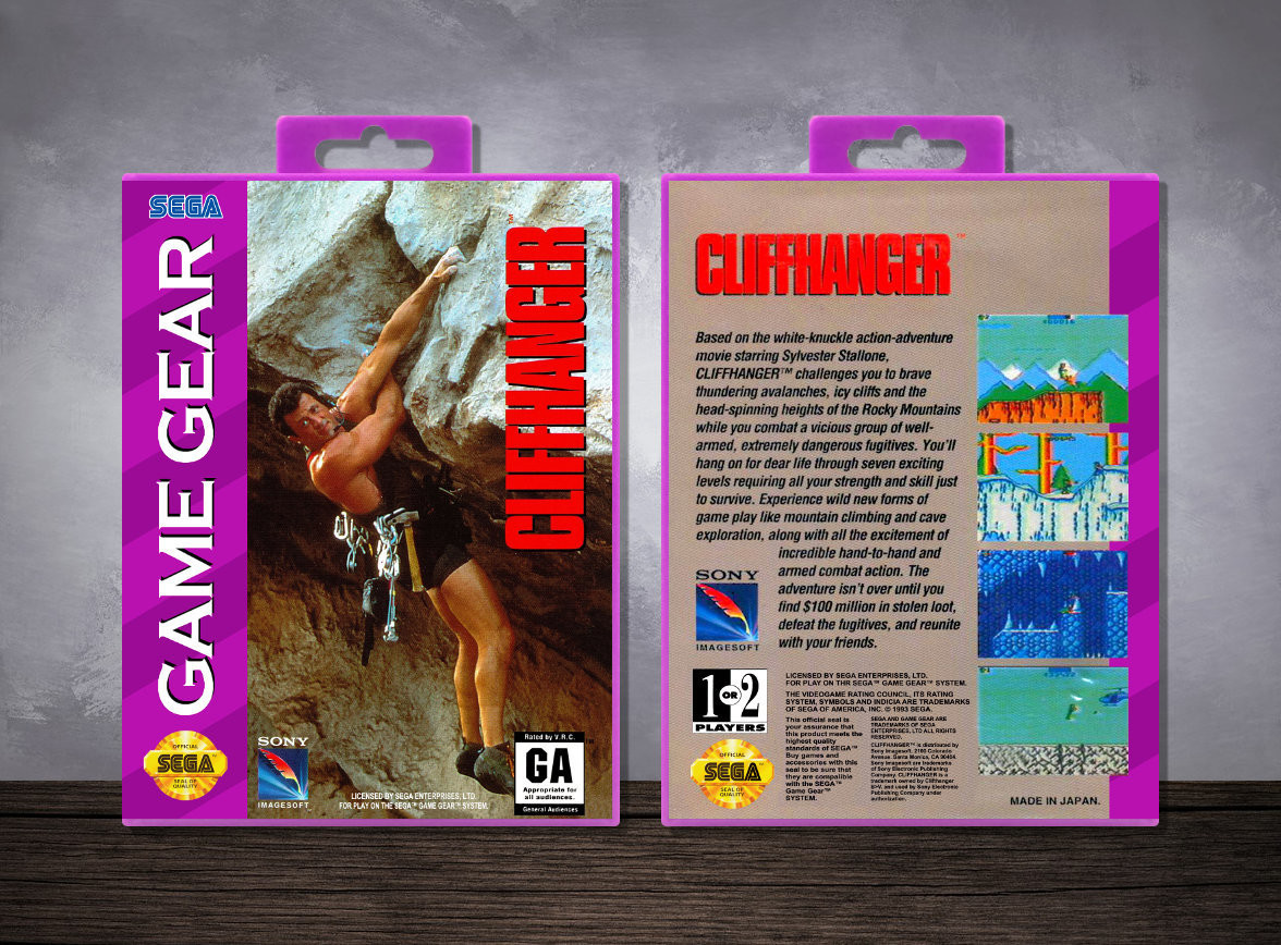 Cliffhanger, Case Color: Purple