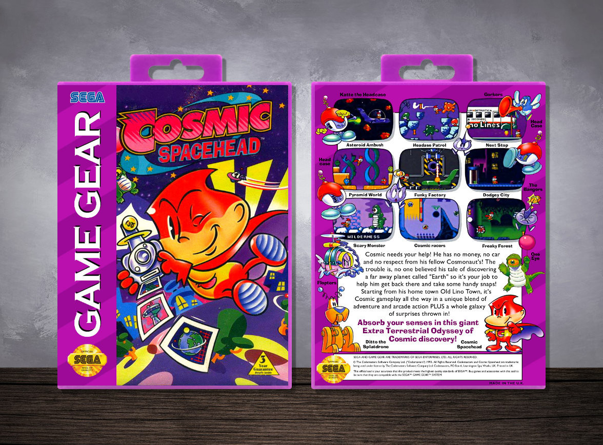 Cosmic Spacehead, Case Color: Purple