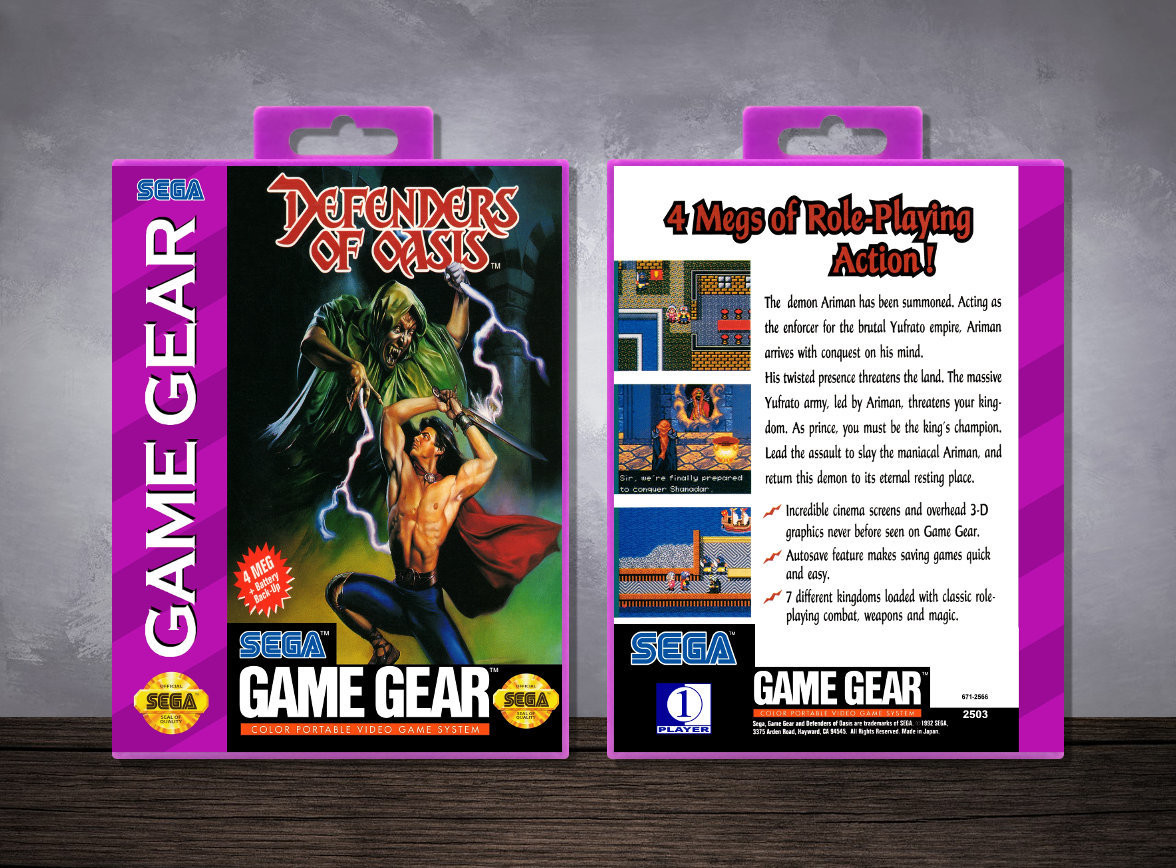 Defenders of Oasis, Case Color: Purple