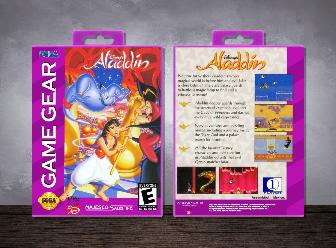 Disney&#39;s Aladdin, Case Color: Purple