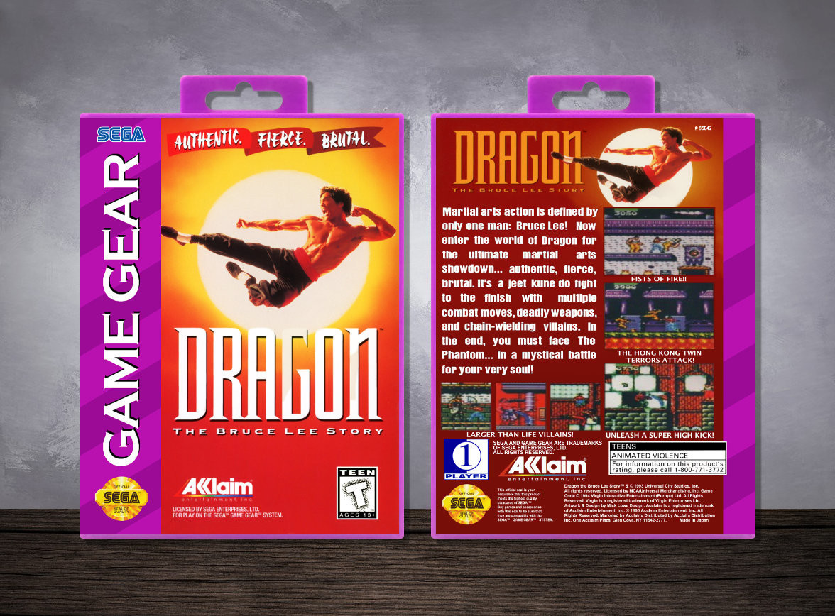 Dragon: The Bruce Lee Story, Case Color: Purple