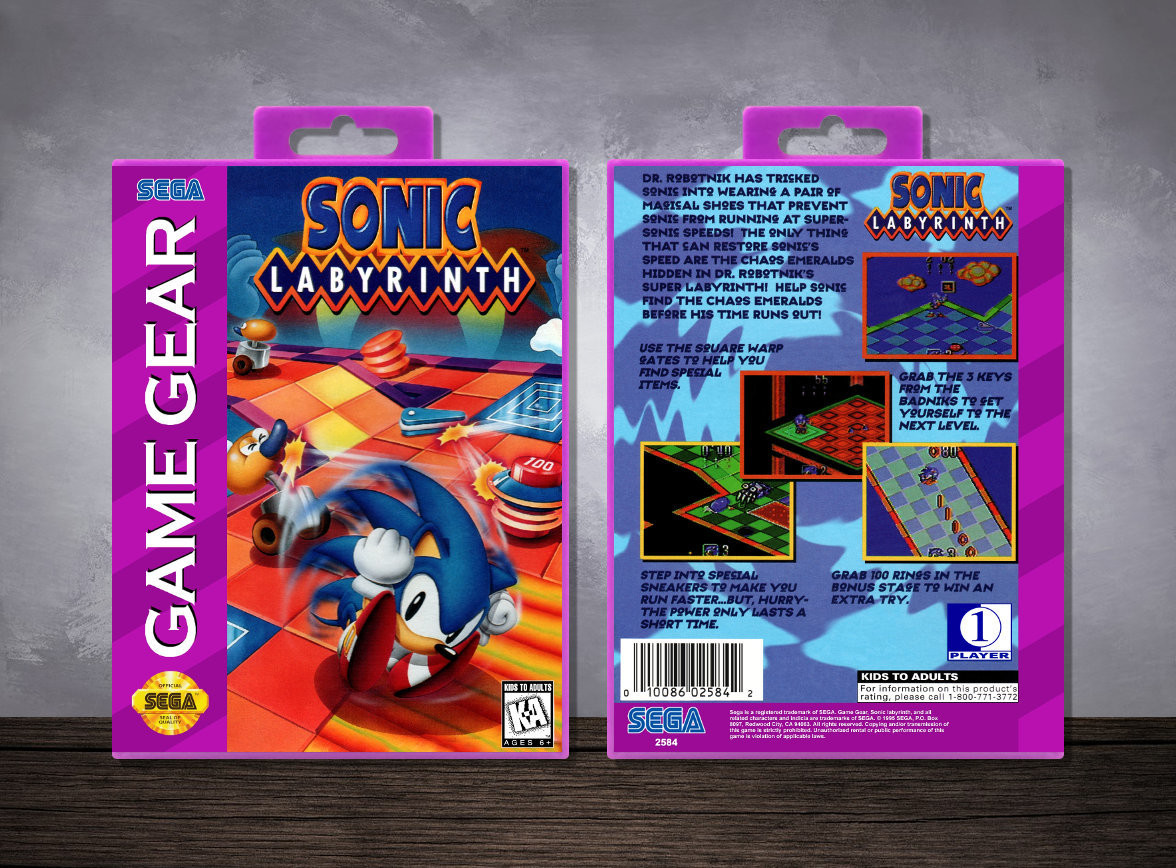 Sonic Labyrinth, Case Color: Purple