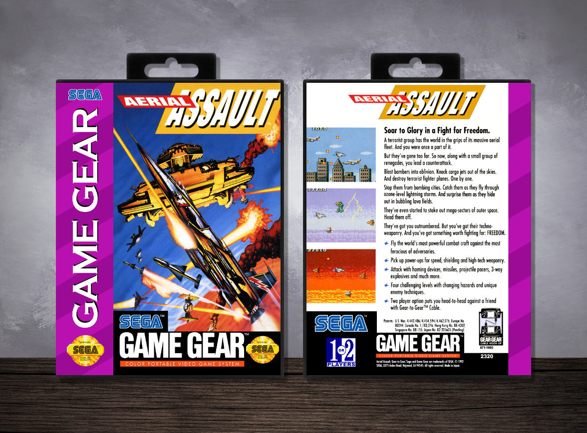 Aerial Assault, Case Color: Black