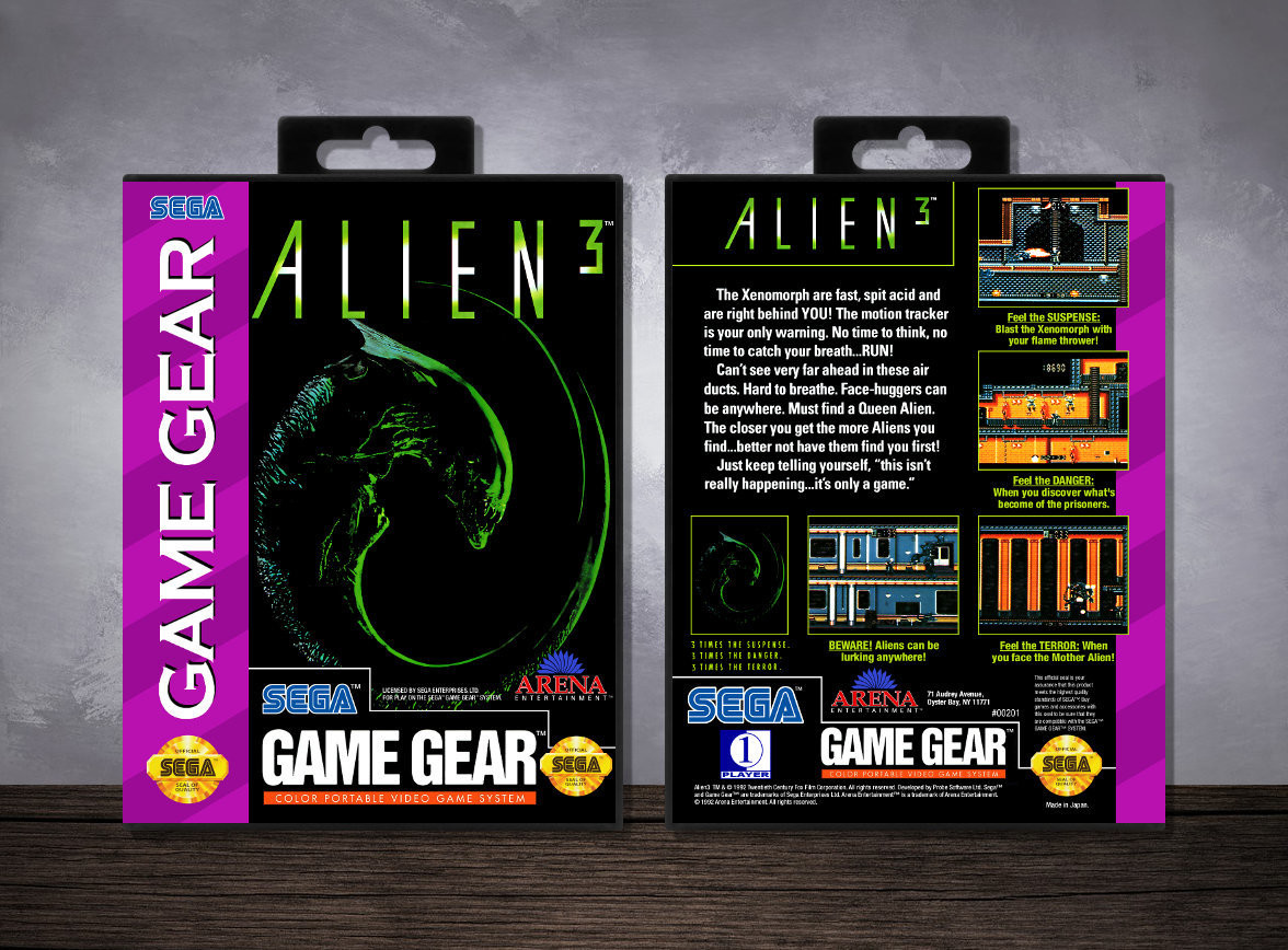 Alien 3, Case Color: Black