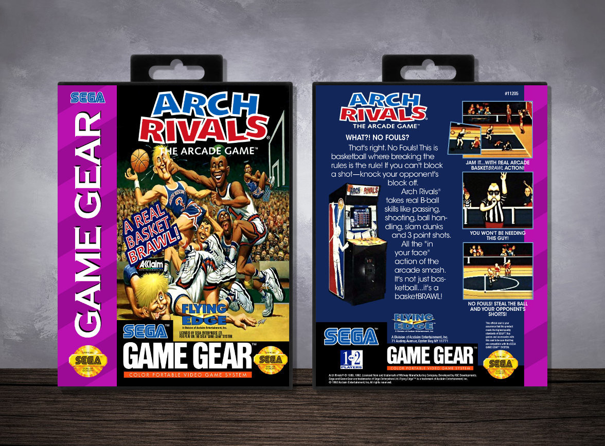 Arch Rivals, Case Color: Black