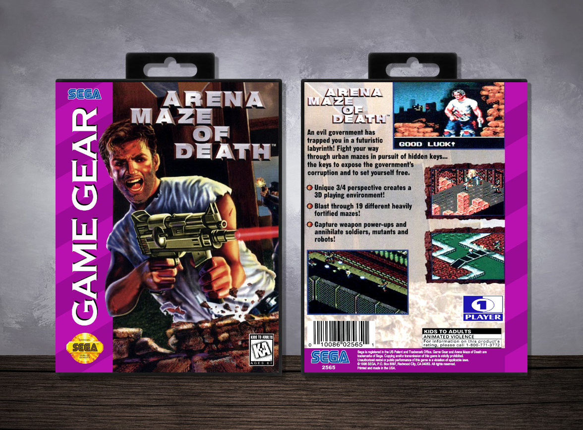 Arena: Maze of Death, Case Color: Black