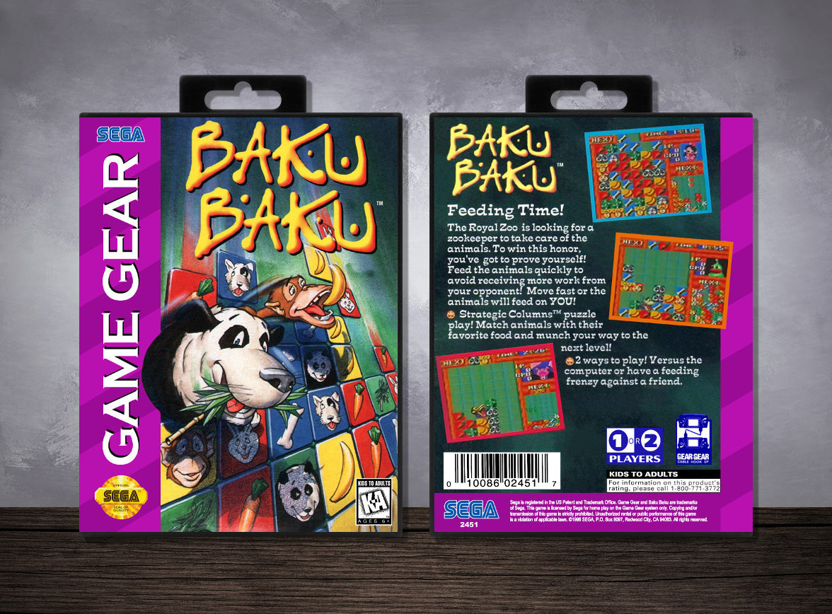 Baku Baku, Case Color: Black