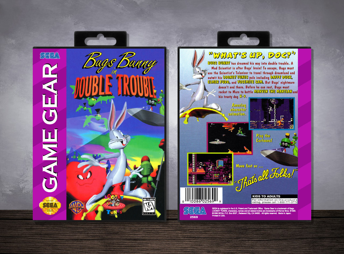 Bugs Bunny in Double Trouble, Case Color: Black