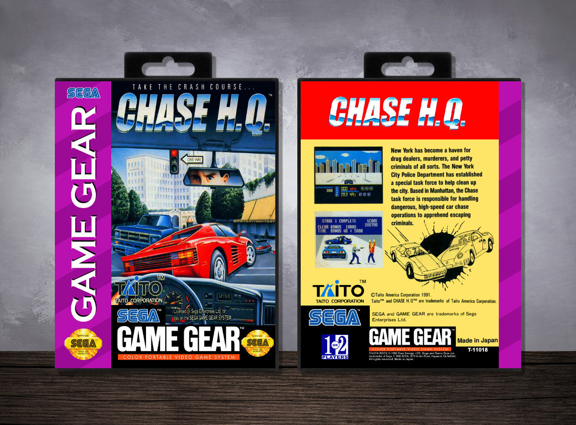 Chase H.Q., Case Color: Black