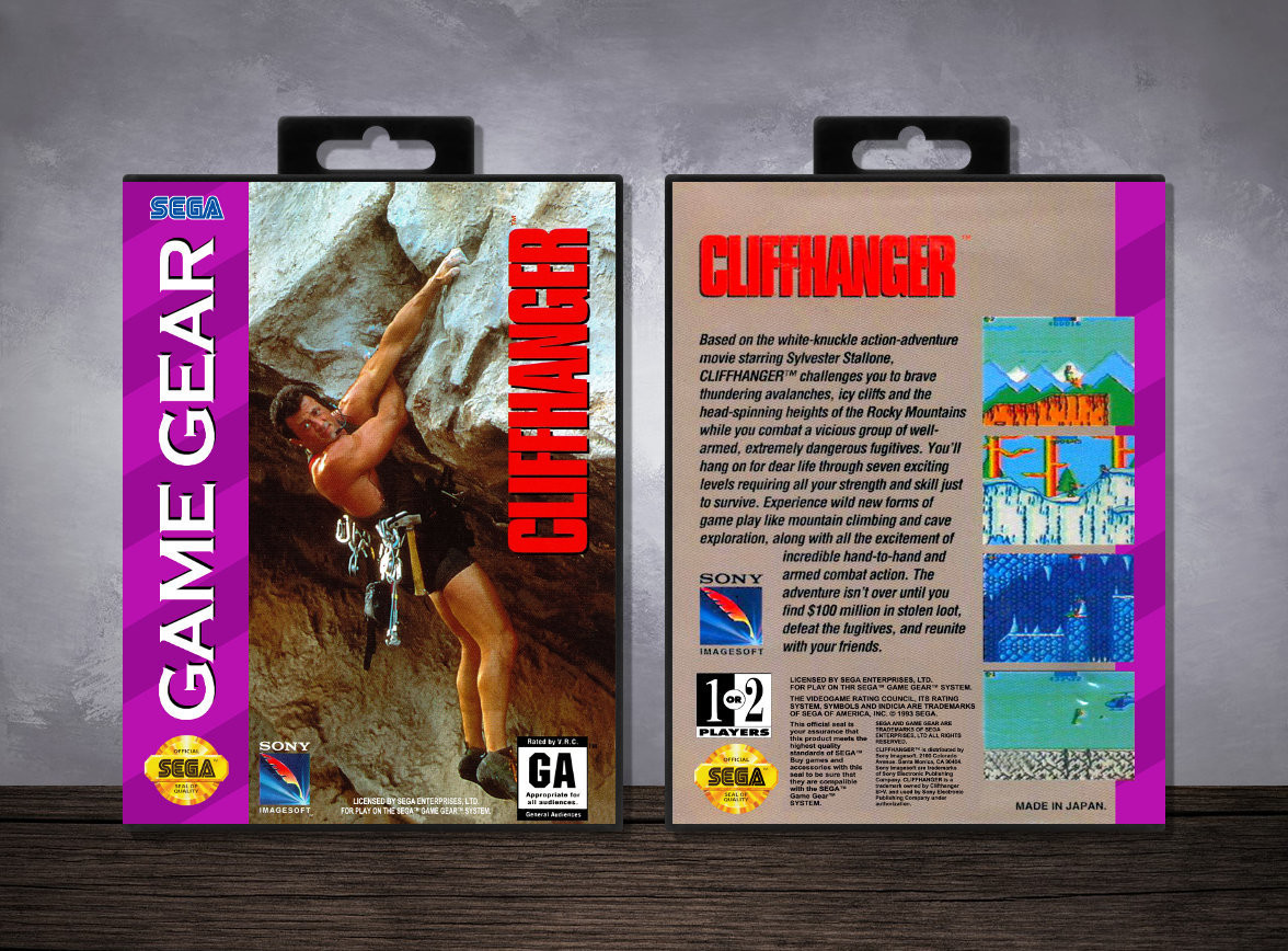 Cliffhanger, Case Color: Black