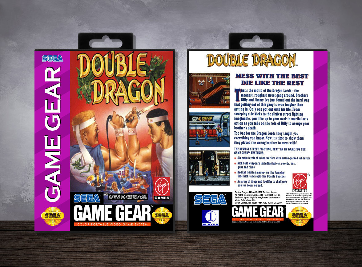 Double Dragon, Case Color: Black