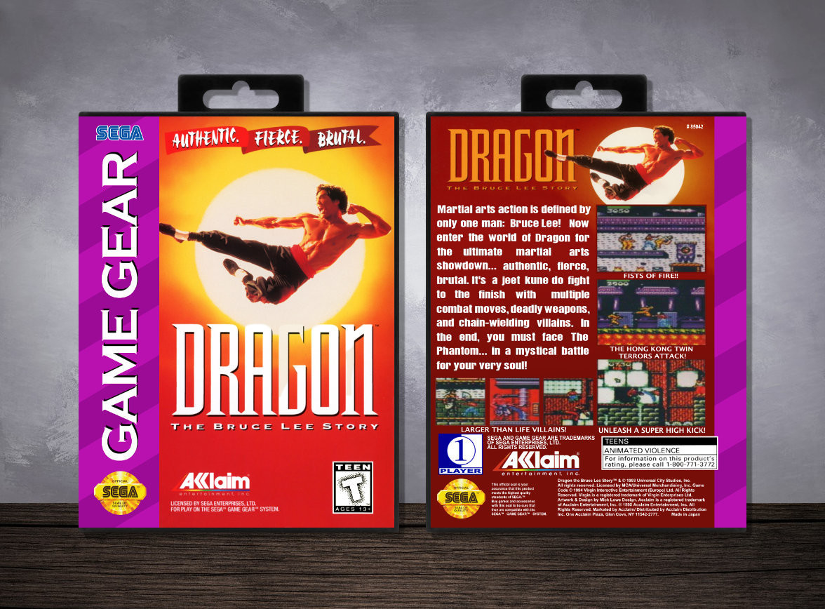 Dragon: The Bruce Lee Story, Case Color: Black
