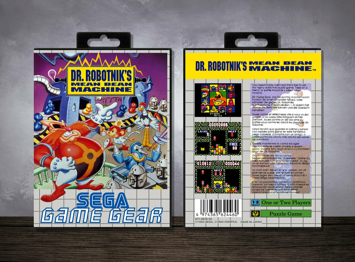 Dr. Robotnik's Mean Bean Machine, Case Color: Black