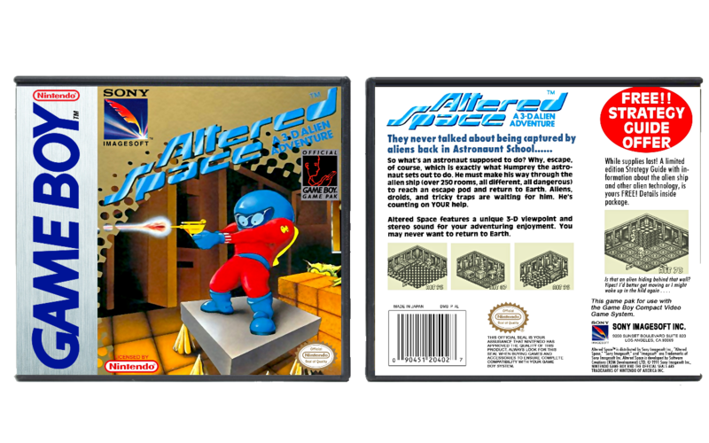 Altered Space: A 3-D Alien Adventure
