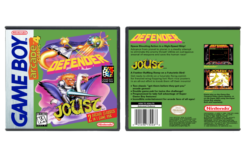 Arcade Classic No. 4: Defender &amp; Joust