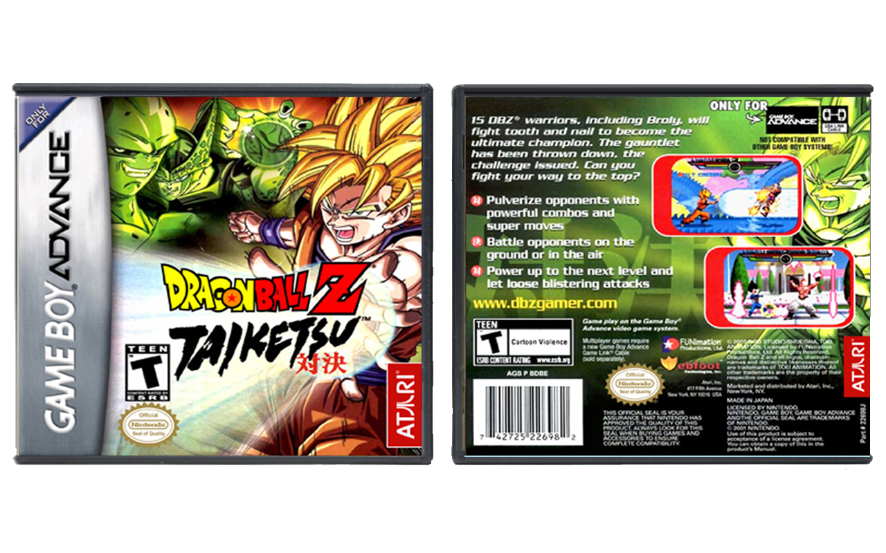 Dbz Taiketsu Roster Dragon Ball Z: Taiketsu