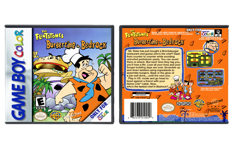Flintstones Starring in Burgertime in Bedrock, The