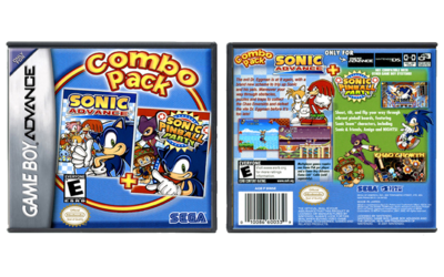 2-In-1 Double Pack - Sonic Advance / Sonic Pinball Party