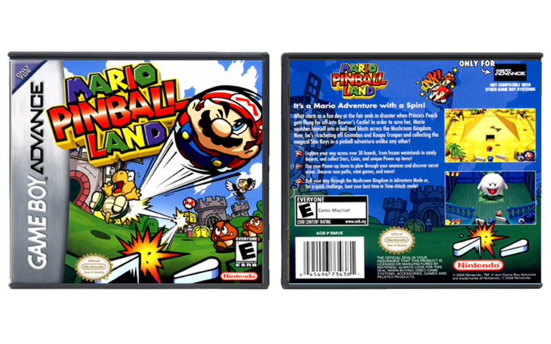 Mario Pinball Land