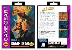 Ax Battler: A Legend of Golden Axe