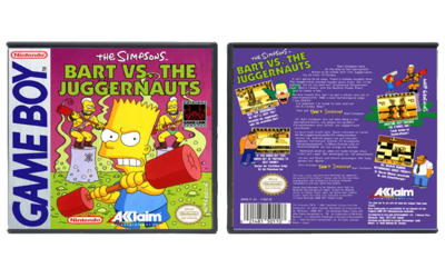 Simpsons: Bart vs. the Juggernauts, The