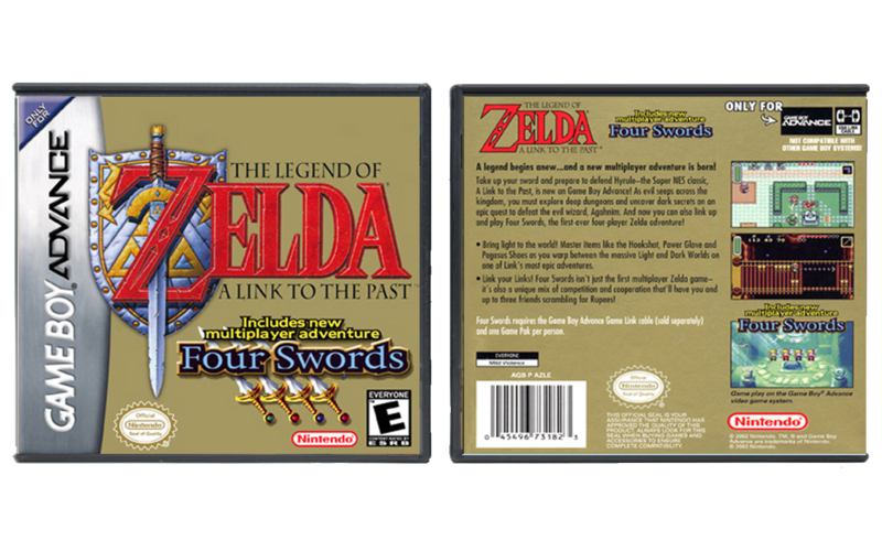 Legend of Zelda ,The: A Link to the Past &amp; Four Swords