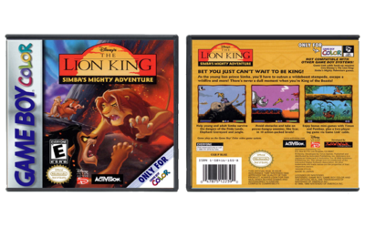 Lion King: Simba's Mighty Adventure, The