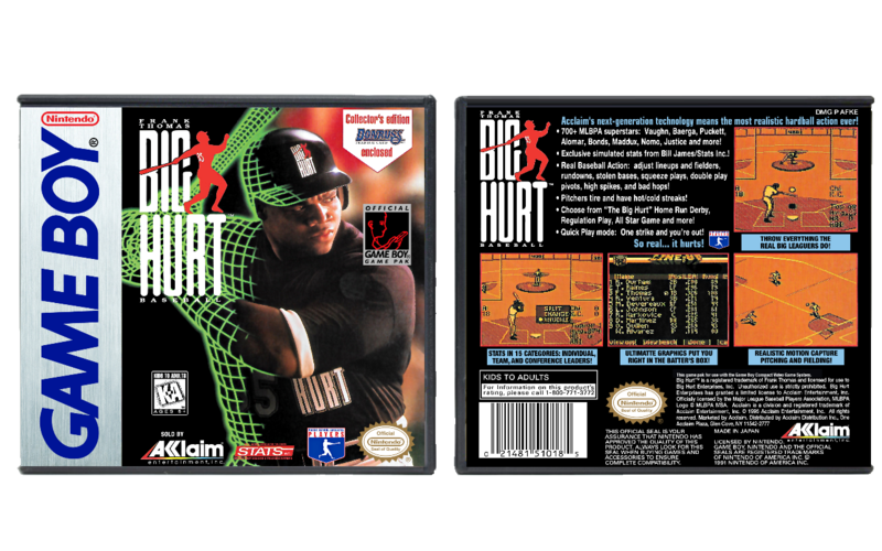 Frank Thomas Big Hurt Baseball