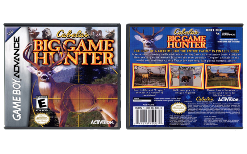 Cabela&#39;s Big Game Hunter