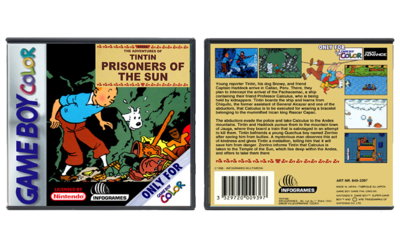 Tintin Prisoners of the Sun