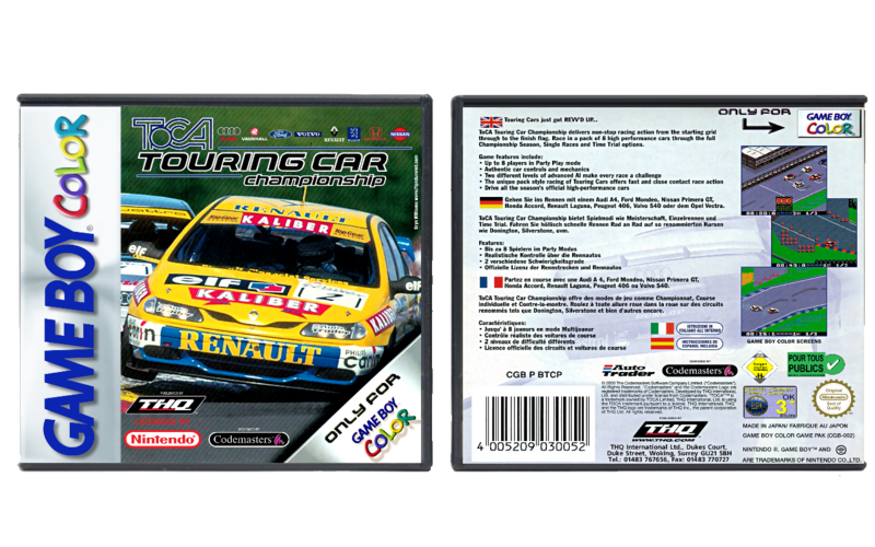 TOCA: Touring Car Championship (PAL)
