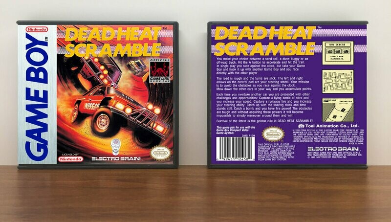 Dead Heat Scramble, Artwork Spine Color: Chrome