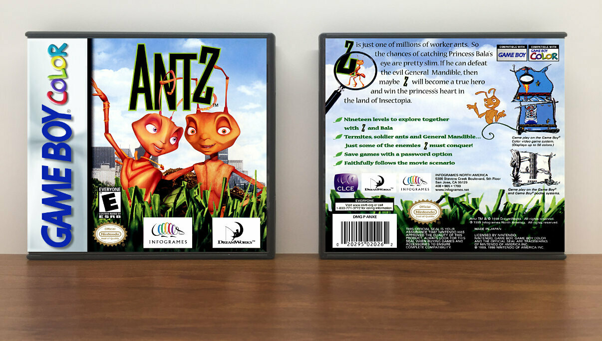 Antz, Artwork Spine Color: Chrome