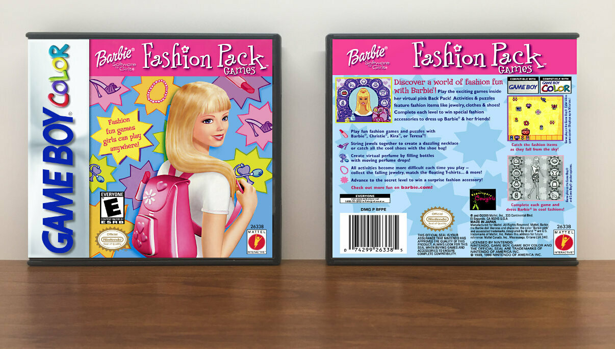 Barbie Fashion Pack Games