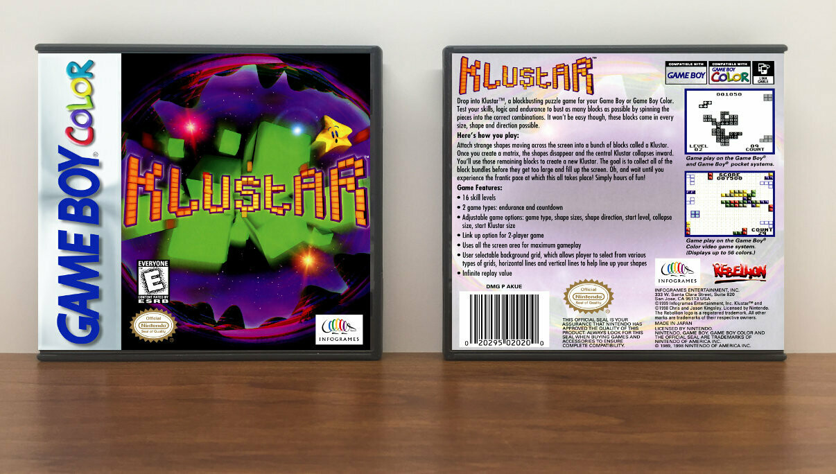Klustar, Artwork Spine Color: Chrome