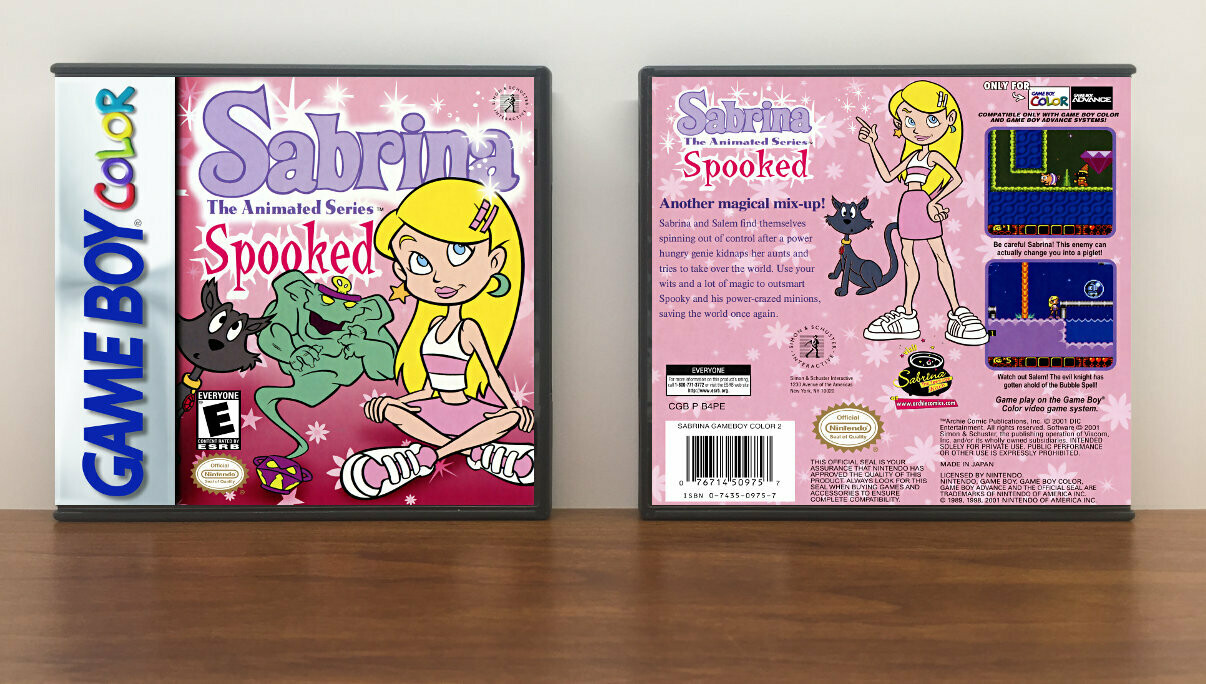 Sabrina the Animated Series: Spooked!, Artwork Spine Color: Chrome