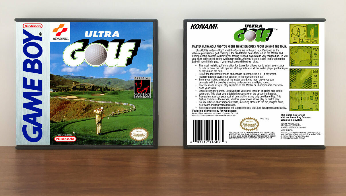Ultra Golf, Artwork Spine Color: Chrome