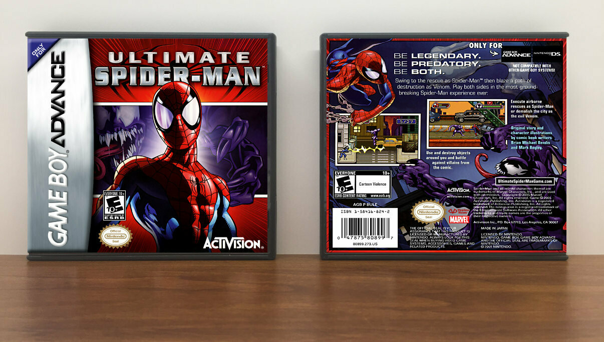 Ultimate Spider-Man, Artwork Spine Color: Chrome