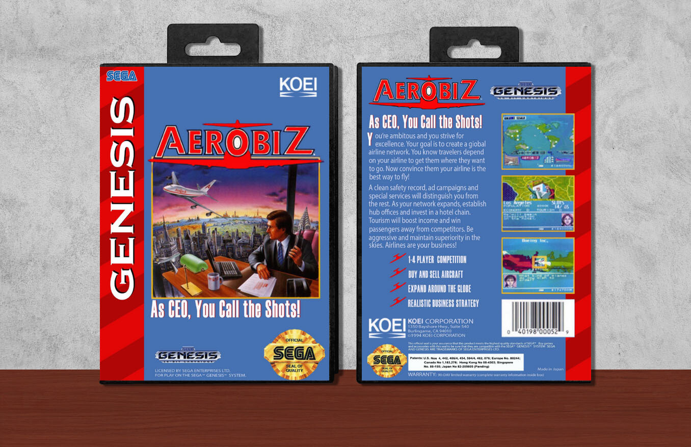 Aerobiz, Case Color: Black