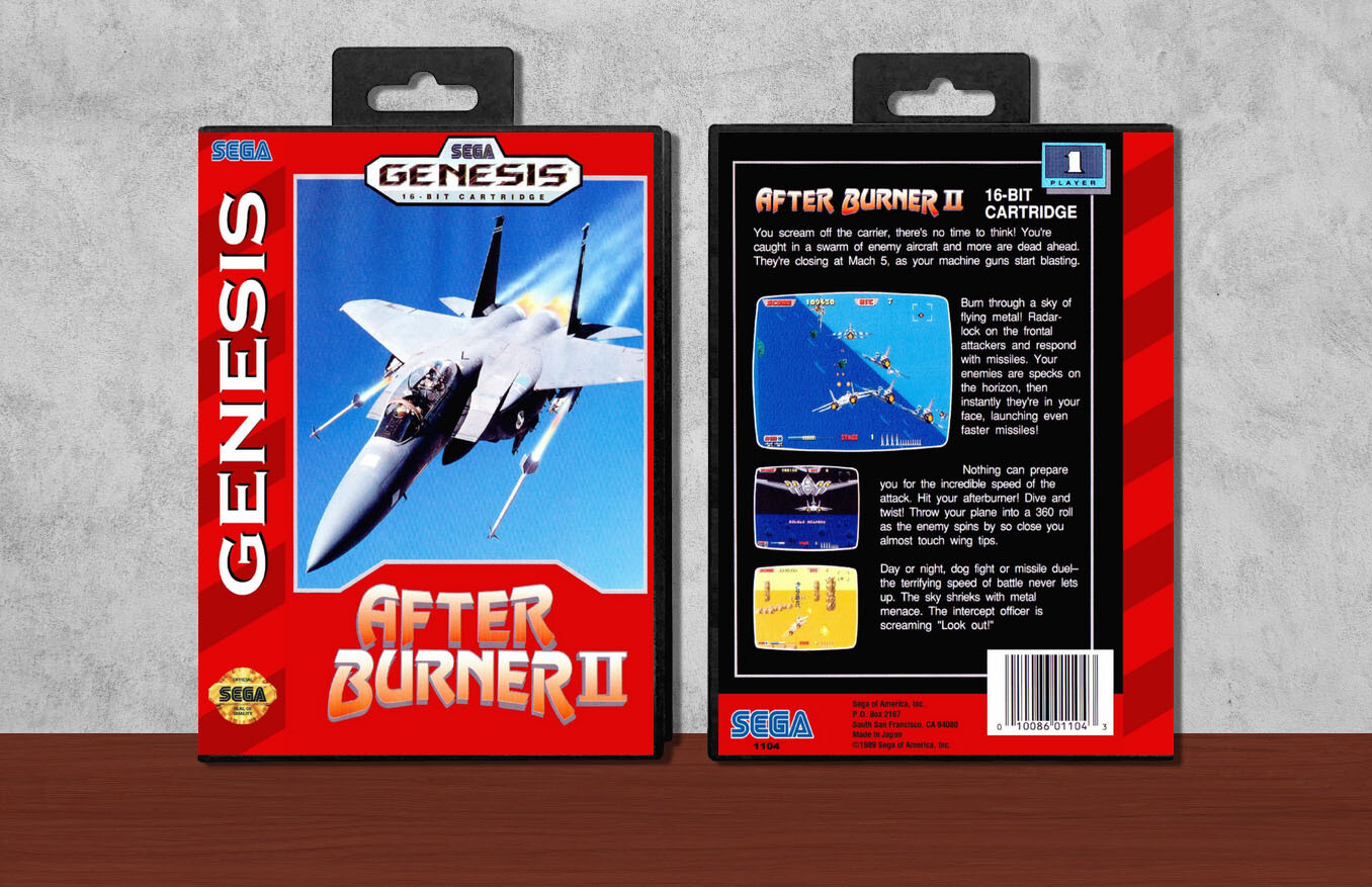 After Burner II, Case Color: Black