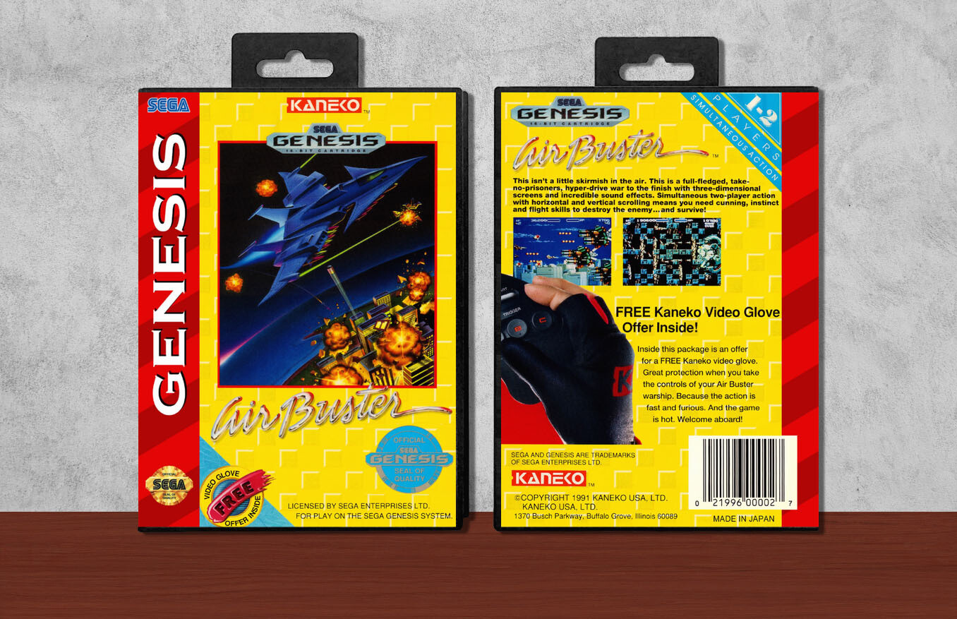 Air Buster, Case Color: Black