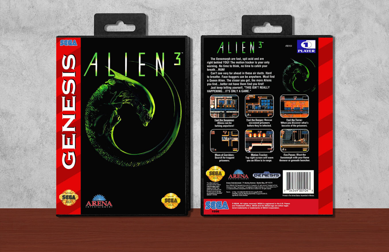 Alien 3, Case Color: Black