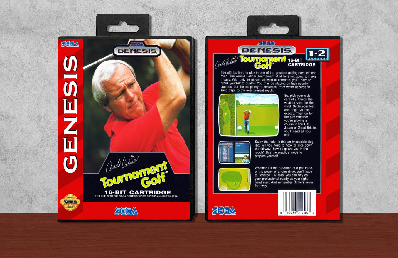 Arnold Palmer Tournament Golf, Case Color: Black