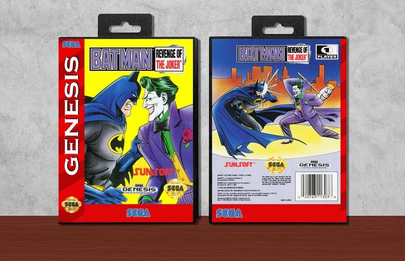 Batman: Revenge of the Joker, Case Color: Black